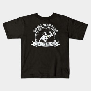 Oculopharyngeal Muscular Dystrophy OPMD Warrior - Awareness Kids T-Shirt